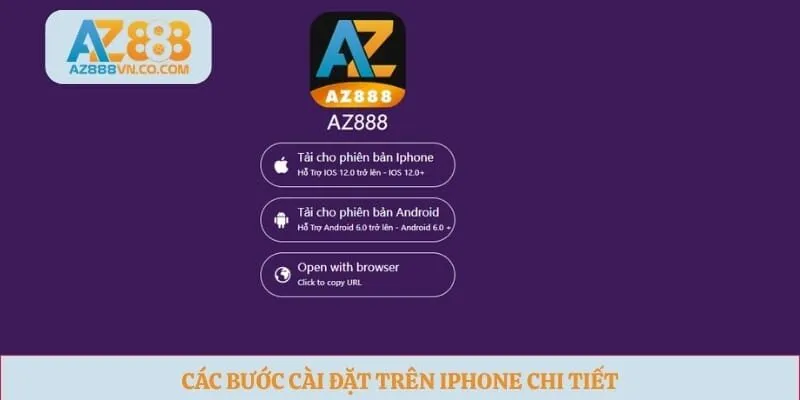 Các bước cài đặt trên iPhone chi tiết