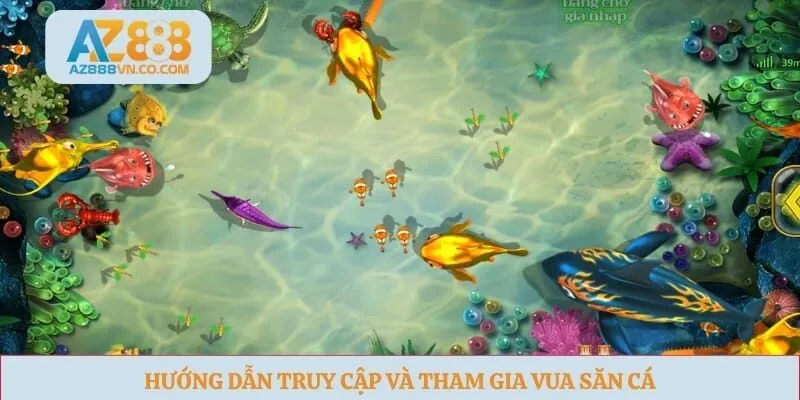 Hướng dẫn truy cập và tham gia vua săn cá 