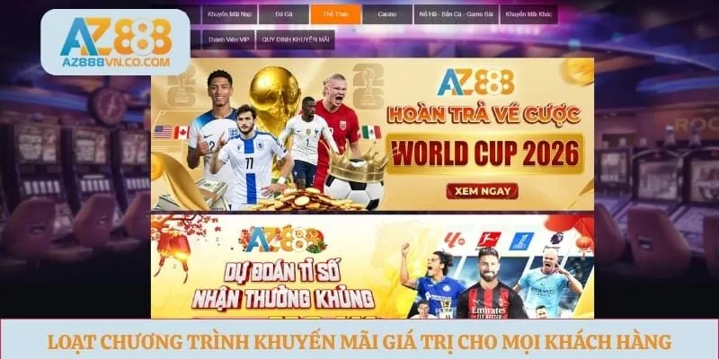 Loạt chương trình khuyến mãi giá trị cho mọi khách hàng