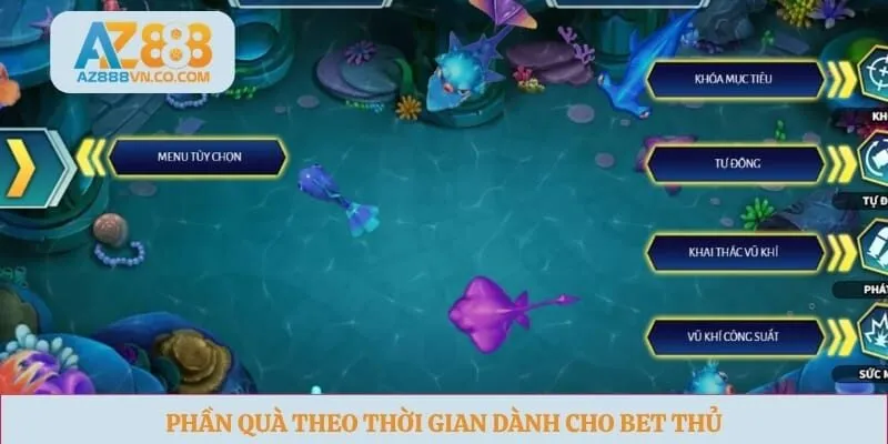 Phần quà theo thời gian dành cho bet thủ 